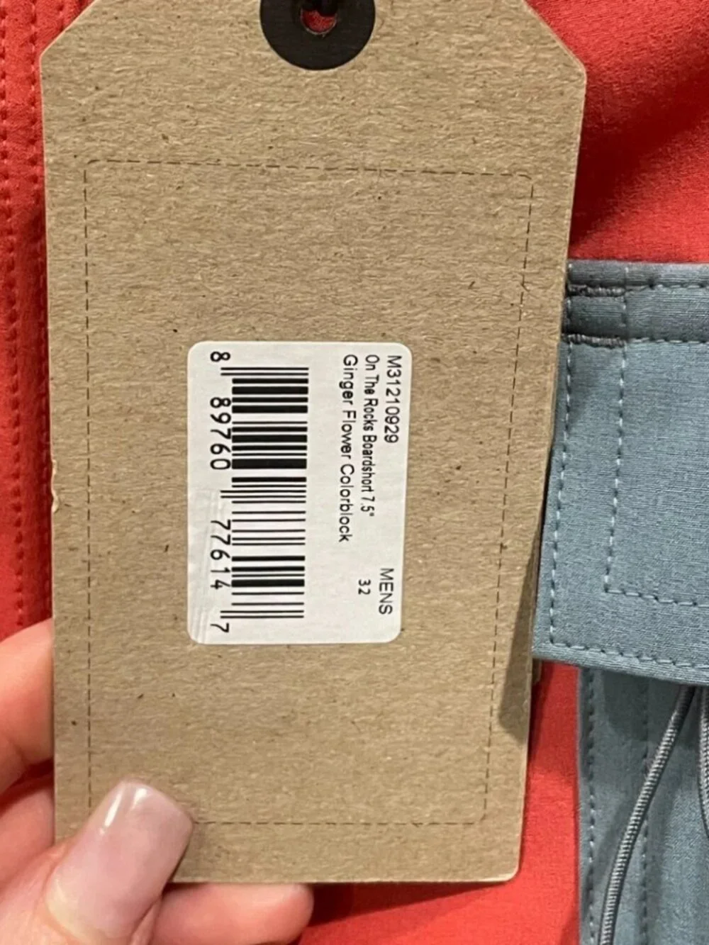 prAna ON THE ROCKS BOARDSHORTS 32
